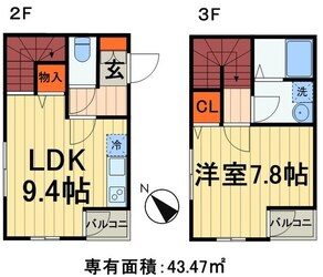 セレアーバンビューの物件間取画像